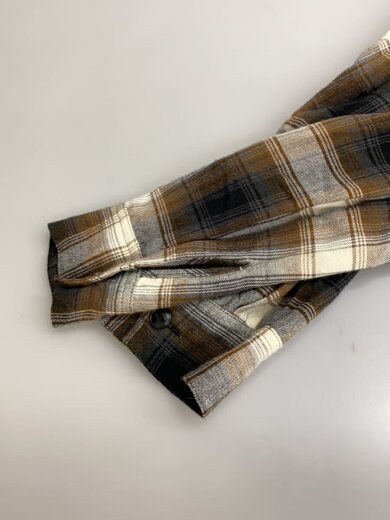 商品画像：シャツワンピース/--/レーヨン/BRW/チェック 4