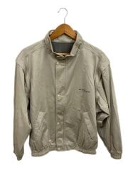 胸ロゴナイロンジャケット/L/ナイロン/BEG/BFP24