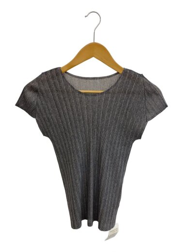 商品画像：プリーツ半袖カットソー/3/ポリエステル/GRY/PP03FK372タグ付 1