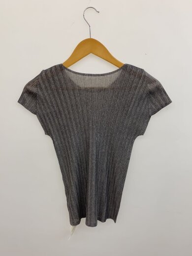 商品画像：プリーツ半袖カットソー/3/ポリエステル/GRY/PP03FK372タグ付 2