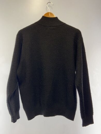商品画像：HALF ZIP MOCK NECK SWEATER/S/ポリエステル/BLK/117219 2
