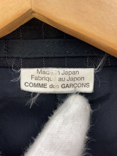 商品画像：AD2015/テーラードジャケット/M/ウール/BLK/ストライプ/DP-J022 3