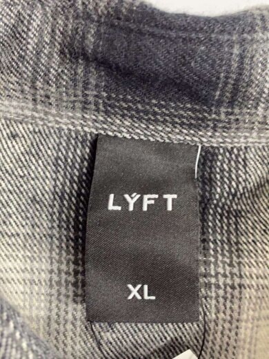 商品画像：Oversize Flannel Shirt/長袖シャツ/XL/コットン/BLK 3