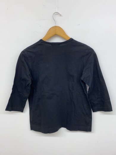 商品画像：リボン７分袖カットソー/--/コットン/BLK/TC-T056 2