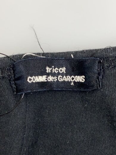 商品画像：リボン７分袖カットソー/--/コットン/BLK/TC-T056 3