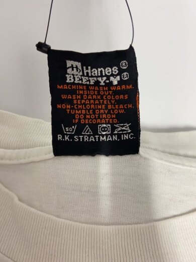 商品画像：長袖Tシャツ/XL/コットン/WHT/無地 4