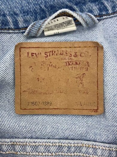 商品画像：90s/メキシコ製/Gジャン/XL/デニム/IDG/無地/70507-0389 3