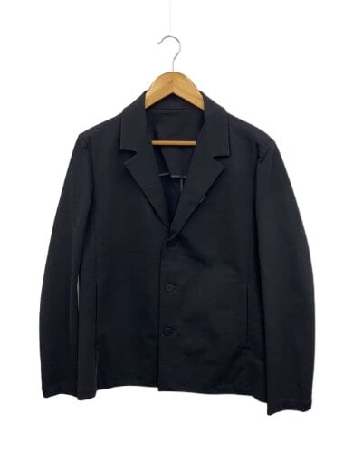 商品画像：AG12-281/テーラードジャケット/2/コットン/BLK/無地 1