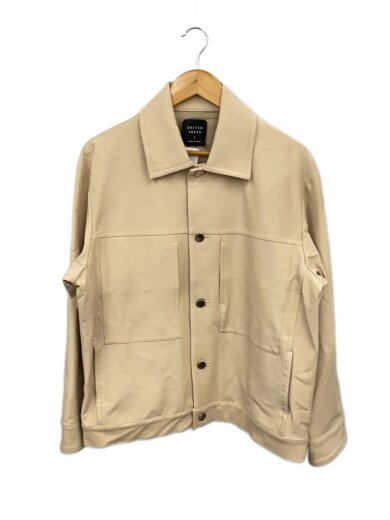 商品画像：ジャケット/2/レーヨン/BEG/無地/401250001 1