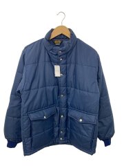 70s～80s/キルティングジャケット/M/ポリエステル/NVY