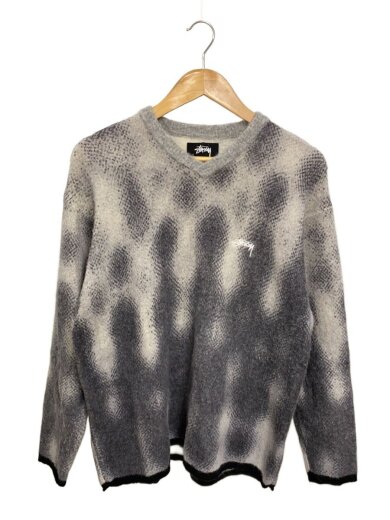 商品画像：GRADIENT DOT BRUSHED SWEATER/M/ポリエステル/GRY/117210 1