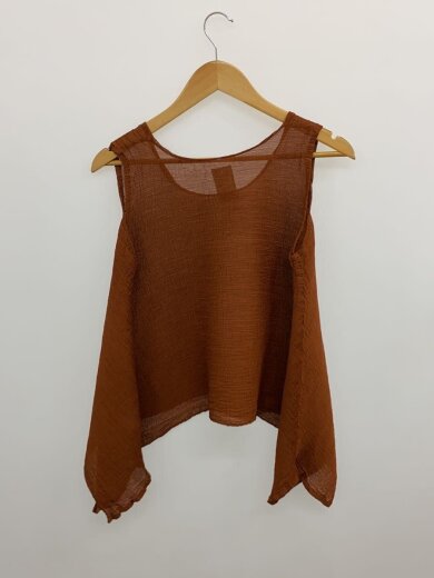 商品画像：細プリーツチュニック/--/ポリエステル/BRW/MI61FK341 2