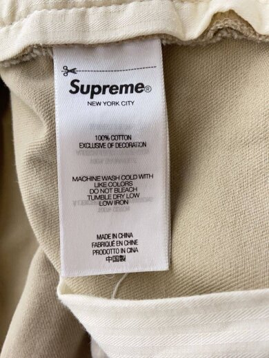 商品画像：PIN UP CHINO PANT/ボトム/32/コットン/BEG/無地 6