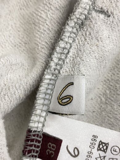 商品画像：コットンウラケギャザーパンツ/ボトム/38/コットン/GRY/無地/8614-299-0598 4