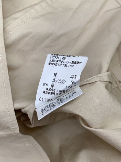 商品画像：袖内側ノバ胸ホース７分袖シャツ/42/コットン/BEG/FEA13右胸ヨゴレ有// 5