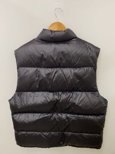 商品画像：RIPSTOP DOWN VEST/ダウンベスト/L/ナイロン/BLK/無地 2