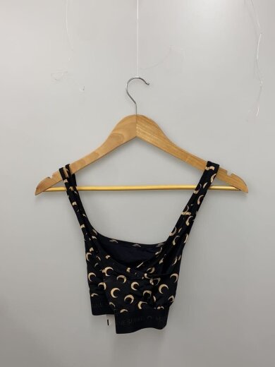 商品画像：RECYCLED MOON JERSEY SPORT BRA/S/ナイロン/BLK/総柄/WUW055/ブラック 2