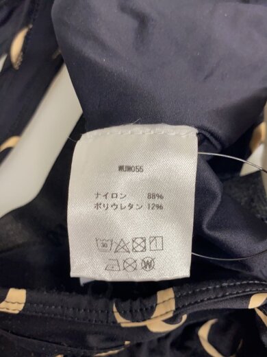 商品画像：RECYCLED MOON JERSEY SPORT BRA/S/ナイロン/BLK/総柄/WUW055/ブラック 4