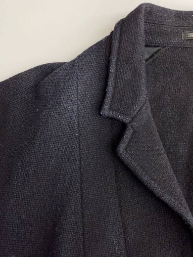 商品画像：チェスターコート/2/ウール/BLK/無地/HK-C88-152 5