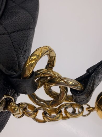 商品画像：マトラッセ/ココボール/キャビアスキン/ショルダーバッグ/レザー/BLK/無地 9