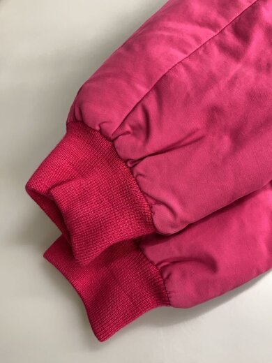 商品画像：ワッペンブルゾンダウンジャケット/M/コットン/PNK 5