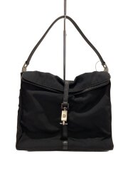 ショルダーバッグ_GG柄_ジャッキー/ナイロン/BLK