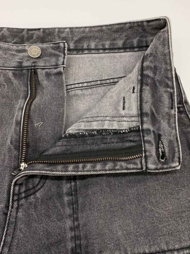 商品画像：22AW/DENIM CARGO PANTS/ワイドパンツ/M/コットン/GRY/105223031010 3