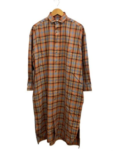 商品画像：シャツワンピース/FREE/ウール/ORN/チェック/0203401225タグ付// 1