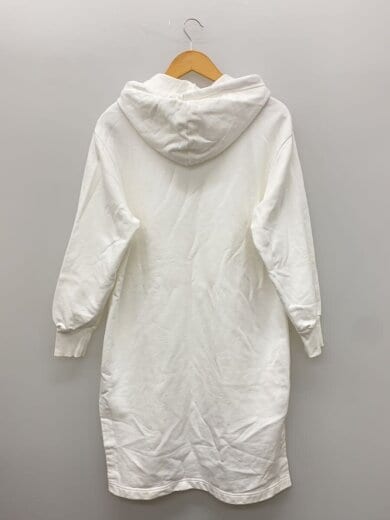 商品画像：ロゴフード長袖ワンピース/XXS/コットン/WHT 2