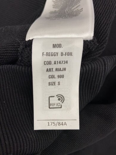 商品画像：スウェット/S/コットン/BLK/F-REGGY D-FOIL 4