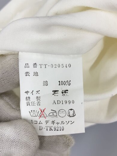 商品画像：デザイン長袖カットソー/--/コットン/WHT/TTー020540 4