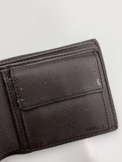 商品画像：2つ折り財布/レザー/BRW/総柄/レディース 8