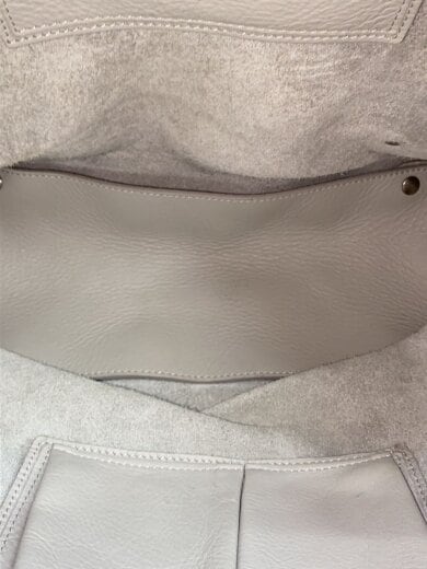 商品画像：ザペーパー/トートバッグ/レザー/GRY/255412 6