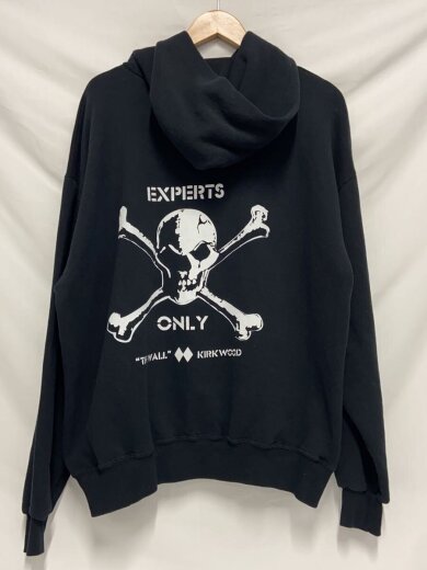 商品画像：00s/THE WALL KIRKWOOD/スカル/パーカー/XL/コットン/BLK/プリント 2