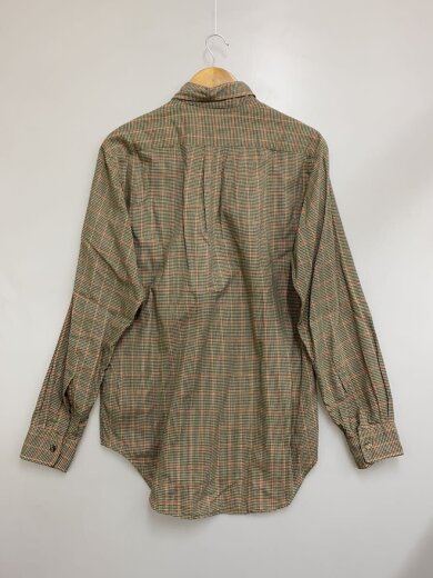 商品画像：90s/Carroll&Co/USA製/長袖シャツ/M/コットン/BEG/チェック// 2