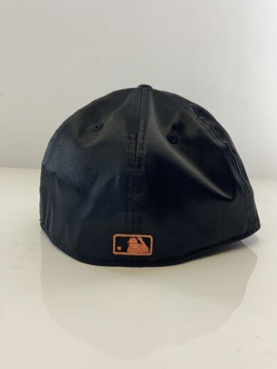 商品画像：サテン地/ニューヨークメッツ/キャップ/7 1/4/ポリエステル/BLK/無地/メンズ 3