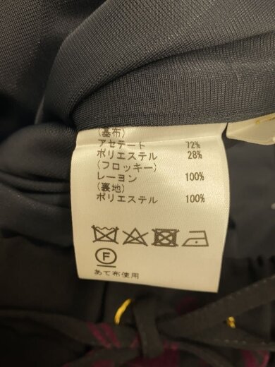 商品画像：パヒュームフロッキーボトム/38/--/BLK/総柄/0220411004タグ付 6