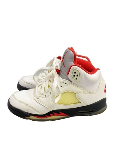 商品画像：AIR JORDAN 5 RETRO GS/23cm/WHT 1