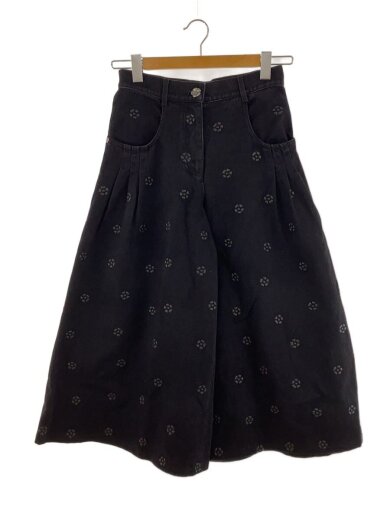 商品画像：23AW/フレアパンツ/ワイドパンツ/34/コットン/BLK/花柄/P75958 1