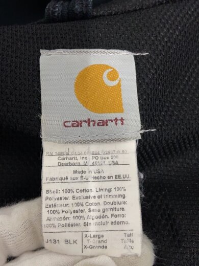 商品画像：アクティブジャケット/USA製/ジャケット/XL/コットン/BLK/J131 3