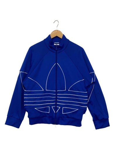 商品画像：トラックジャケット/ビッグトレフォイル/S/ポリエステル/BLU/GE0813/使用感有 1