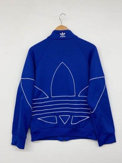 商品画像：トラックジャケット/ビッグトレフォイル/S/ポリエステル/BLU/GE0813/使用感有 2