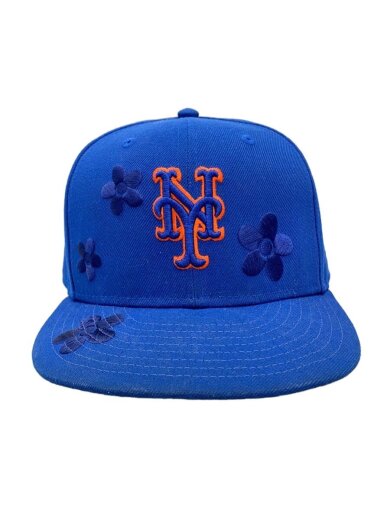 商品画像：ニューヨークメッツ/キャップ/7 3/8/ポリエステル/NVY/メンズ 1