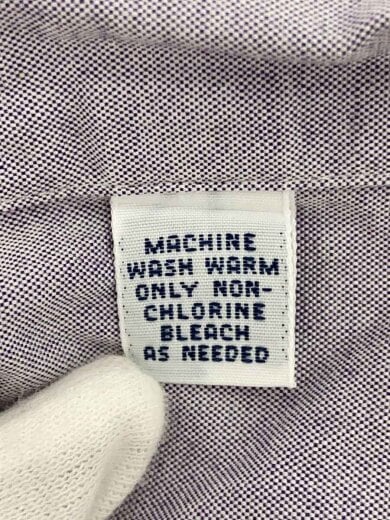 商品画像：90s/BDシャツ/YARMOUTH/長袖シャツ/15/コットン/BLU/無地 5