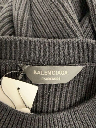 商品画像：24AW/ニット・セーター(厚手)/S/コットン/BLK/812125 3