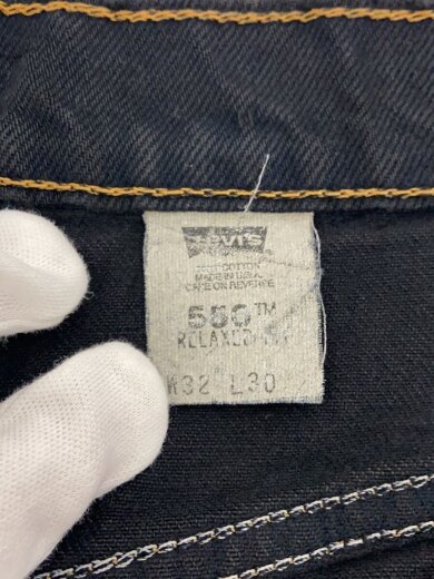 商品画像：ボトム/32/デニム/BLK/無地 4