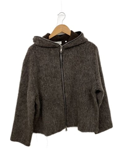商品画像：23AW/FULL ZIP HOOD/ジップパーカー/46/ウール/GRY/無地/M4236FM 1