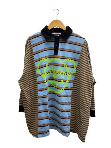 商品画像：CHAOS BEAR BORDER POLO/2/コットン/マルチカラー/総柄/1229612 1