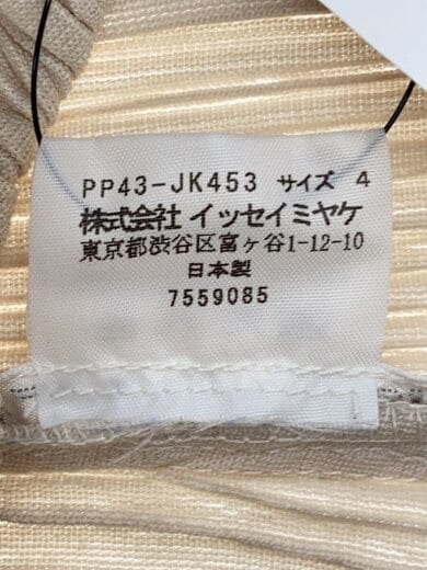 商品画像：プリーツスキッパー長袖カットソー/4/ポリエステル/BEG/PP43JK453// 4