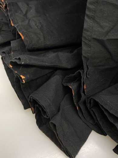 商品画像：ボリュームフレアスカート/--/コットン/BLK/2023 7